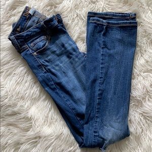 Medium wash Boot cut jeans